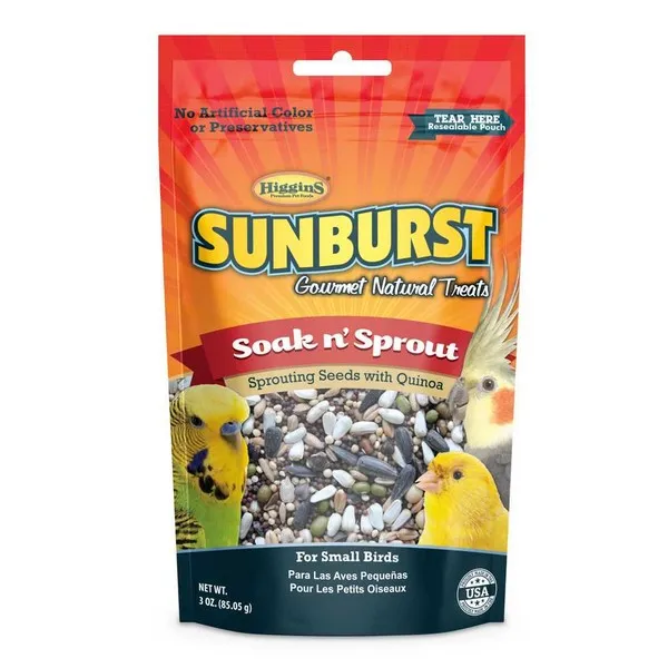 3 oz. Higgins Sunburst Gourmet Soak N Sprout - Treats